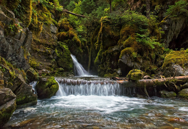 Обои картинки фото природа, водопады, простор