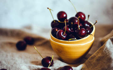 Картинка еда вишня +черешня вишни