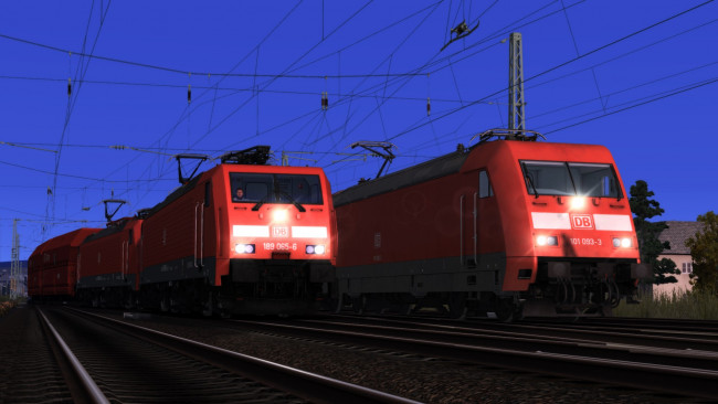 Обои картинки фото техника, 3d, поезд