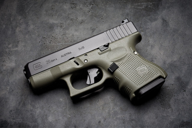 Обои картинки фото glock 26, оружие, пистолеты, ствол