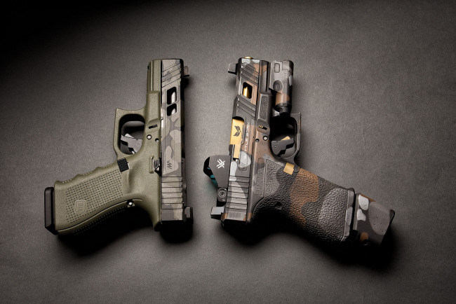 Обои картинки фото glock, оружие, пистолеты, ствол