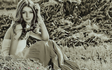 Картинка календари компьютерный+дизайн девушка природа женщина взгляд 2019 calendar