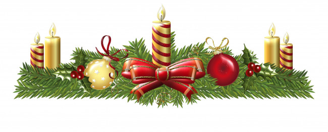 Обои картинки фото праздничные, векторная графика , новый год, свечи