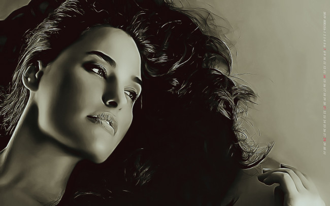 Обои картинки фото календари, компьютерный дизайн, 2019, женщина, лицо, девушка, calendar