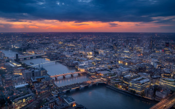 Картинка города лондон+ великобритания панорама
