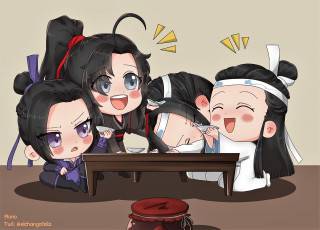 Картинка аниме mo+dao+zu+shi вэй усянь лань ванцзы сичень цзян чен