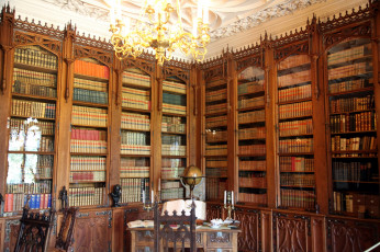 Картинка интерьер дворцы +музеи замок библиотека
