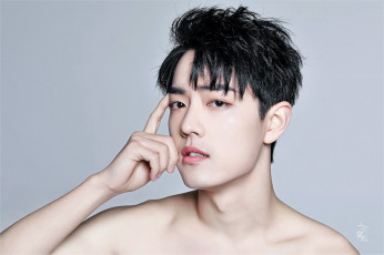 Картинка мужчины xiao+zhan актер лицо