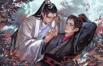 Картинка аниме mo+dao+zu+shi вэй усянь лань ванцзы