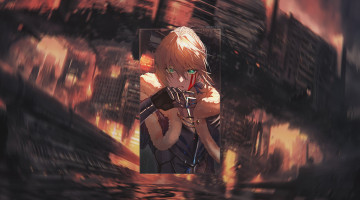 Картинка аниме fate stay+night +grand+order +apocrypha судьба ночь схватки