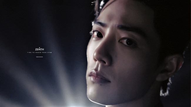 Обои картинки фото мужчины, xiao zhan, актер, лицо