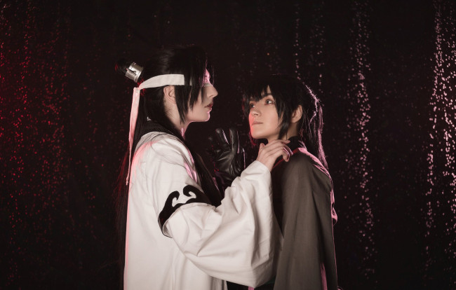 Обои картинки фото сюэ ян и сяо синчень, мужчины, - креатив,  косплей, the, untamed, неукротимый, повелитель, чэньцин, мосян, тунсю, mo, dao, zu, shi, магистр, дьявольского, культа