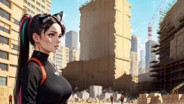 Картинка аниме животные +существа нейросети графика нейроарт ai art нейронные сети рисунки нейро искусство