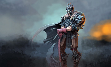 Картинка видео+игры sacred+2 +fallen+angel воин плащ оружие броня