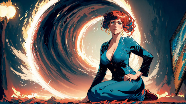 Обои картинки фото аниме, магия,  колдовство,  halloween, нейросети, графика, нейроарт, ai, art, нейронные, сети, рисунки, нейро, искусство