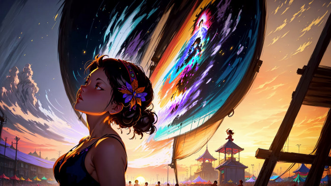 Обои картинки фото аниме, магия,  колдовство,  halloween, нейросети, графика, нейроарт, ai, art, нейронные, сети, рисунки, нейро, искусство