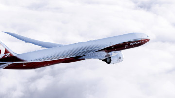 Картинка авиация пассажирские+самолёты боинг самолет полет небо