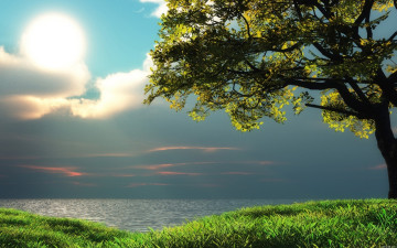 Картинка разное компьютерный+дизайн пейзаж