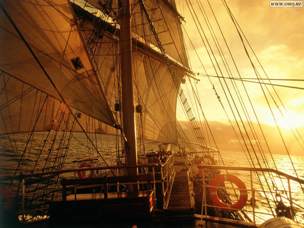 Обои картинки фото cупер, фрегат, корабли, парусники
