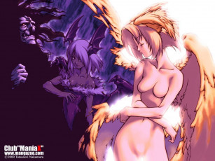 обоя аниме, club, `maniax`