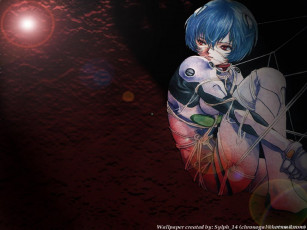 Картинка аниме evangelion