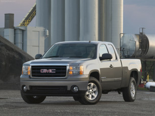 Картинка gmc sierra 2007 автомобили gm