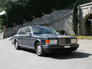Картинка rolls royce silver spirit автомобили