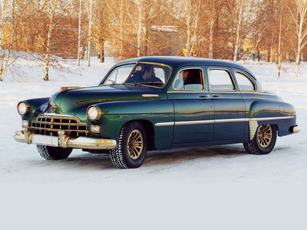 Обои картинки фото gaz, 12, zim, автомобили, газ
