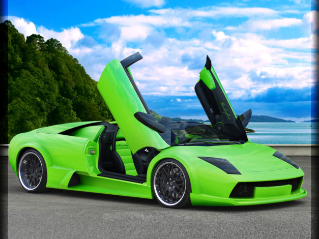 Обои картинки фото автомобили, виртуальный, тюнинг