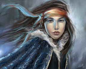 Картинка фэнтези девушки