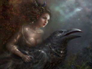 Картинка фэнтези девушки