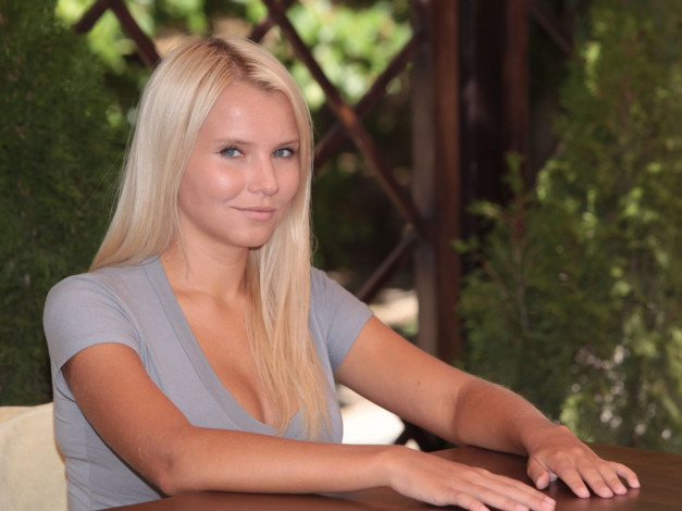 Обои картинки фото -Unsort Блондинки, девушки, unsort, блондинки, девушка, взгляд, фон, модель, блондинка