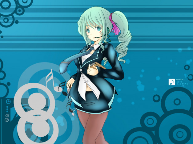 Обои картинки фото аниме, vocaloid