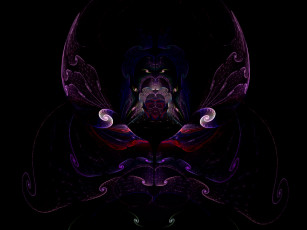 Картинка 3д графика fractal фракталы абстракция узор