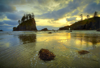 Картинка olympic national park природа восходы закаты закат