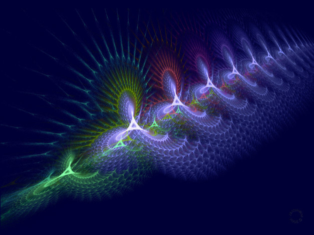 Обои картинки фото 3д, графика, fractal, фракталы, фрактал, цвета, узор