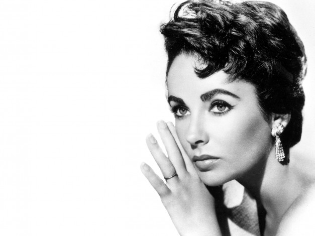 Обои картинки фото Elizabeth Taylor, девушки, , , ретро, актриса