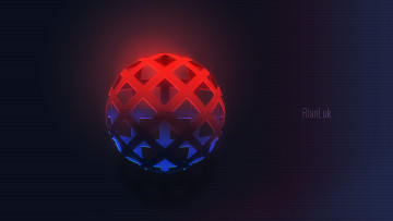 Картинка 3д графика шары шар