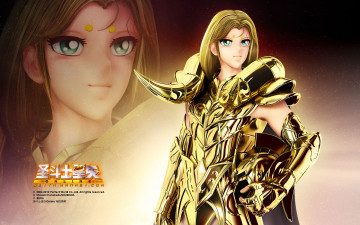 обоя saint, seiya, online, видео, игры, девушка, доспехи