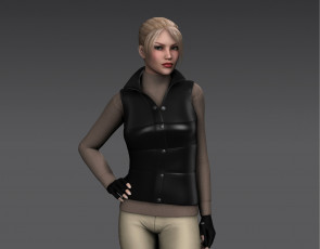 Картинка 3д+графика люди+ people фон взгляд девушка