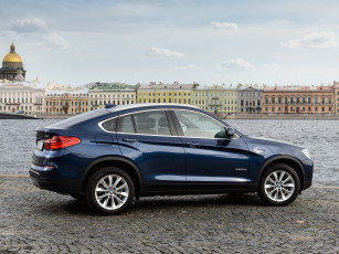 Картинка автомобили bmw 2014г f26 xdrive30d x4 синий