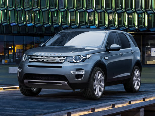 Картинка автомобили land-rover серый 2015г l550 luxury hse sport discovery land rover