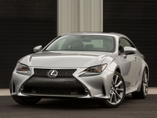 обоя автомобили, lexus, rc, 350, 2014г, серый