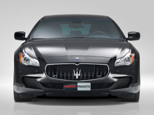 обоя автомобили, maserati, novitec, темный, 2014г, gts, quattroporte, tridente