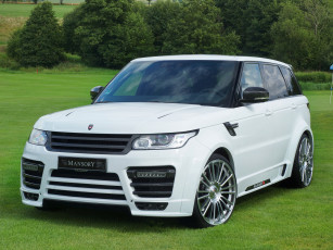 обоя автомобили, range rover, mansory, range, rover, sport, 2014г, светлый