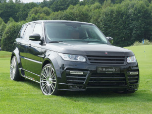 Картинка автомобили range+rover mansory range rover sport 2014г темный