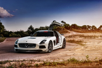 Картинка mercedes+sls+black+series автомобили mercedes-benz спорткар