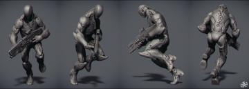 Картинка 3д+графика _science+fiction роботы