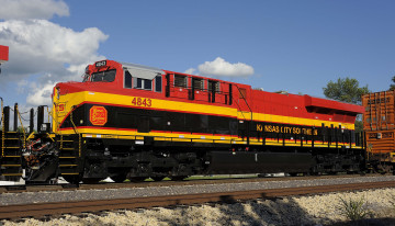 Картинка техника локомотивы железная дорога рельсы локомотив состав