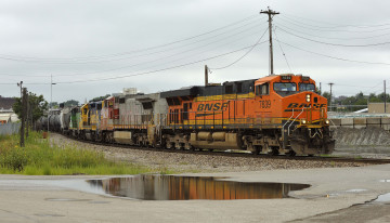 Картинка техника поезда железная дорога рельсы локомотив состав